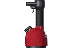 Laurastar IGGI Intense Red Défroisseur Vapeur à Main,Défroisse et Purifie les Textiles, Compact Nomade et Design (rouge)