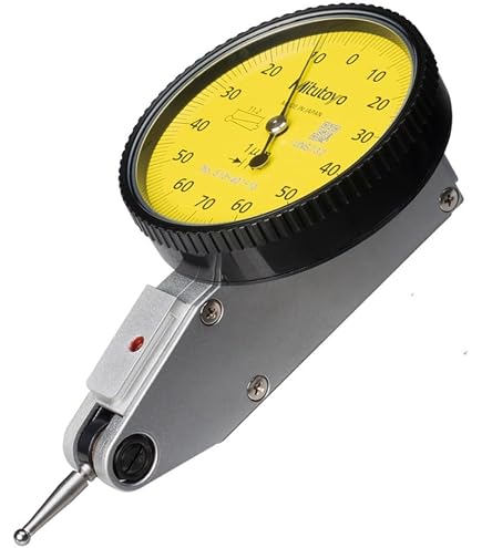 Mitutoyo 513-404-10T Indicateur Comparateur à Levier Horizontal – Précision 0.01 Mm, Course 0-40-1, Tige 4/8 Mm