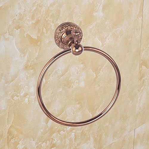 GJ-Continental rose gold pendant rose gold bathroom towel ring