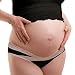 Intimate Portal Women Under the Bump Maternity Knickers 3-Pk Lace Red Pink Beige M