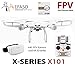 Produktbild efaso Quadcopter MJX X101S FPV WiFi UPGRADE EDITION 2018 mit neuer DESIGN-FERNSTEUERUNG Drohne mit 2.0 MP 720p HD-Kamera C4016 und VR 3D Brille mit One key return, Flip-Funktion, LED Beleuchtung, 2 Geschwindigkeiten und Rotorschutz