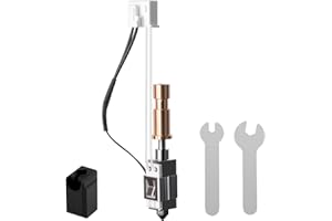 UNITAK3D Kobra S1 ceramiczny Hotend, High Temp&Fast Speed Hot End z hartowaną stalową dyszą 0,4 mm i silikonową podstawą, kompatybilny z drukarkami 3D Anycubic Kobra S1/S1 Combo