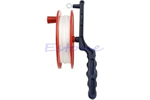 GUANGZHOU Outdoor Ball Bearing Wheel Kite Winder Tool Reel Handle Line String 60M Winder Red Grip Wheel