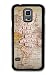 Produktbild I've Got the Travel Bug Inspirational Quote with Map and Tiles hülle für Samsung Galaxy S5 mini