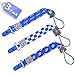 Blulu Dummy Clip Holder for Boys, 3 Pack