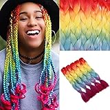 4.Paket enthalten: 5 PC-Zopfhaar. Normalerweise können 5 Stück einen Kopf füllen;