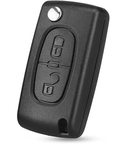 Silicone Key Fob Cover For Citroën C2, C3, C4, C5, C6, C8 – 2 Button Flip Case, Protective Skin, Made In China