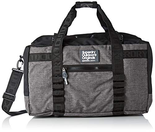 Preisvergleich Produktbild Superdry Herren Travel Range Weekender Rucksack, Schwarz (Black Marl), 53x32x32 centimeters