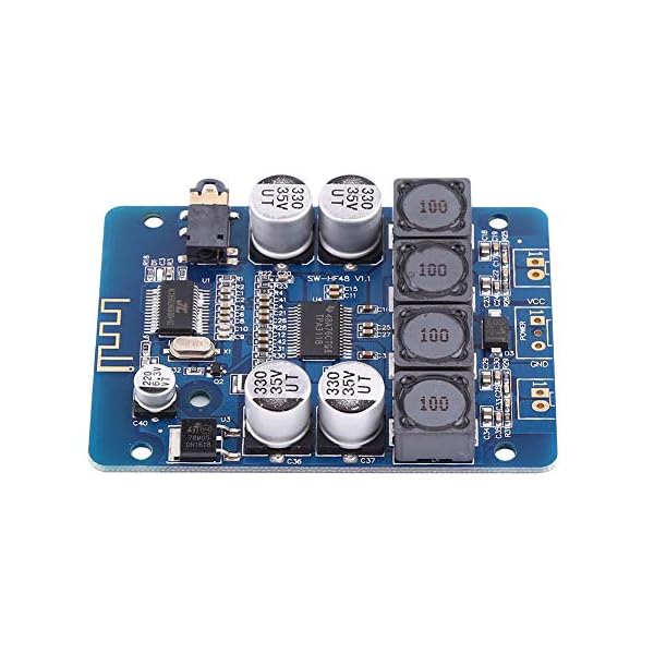 Bluetooth Platine Akozon Digital Verstärker Board TPA3118 30 Watt + 30 Watt 8 V ~ 26 V DC Dual Channel Bluetooth Digitale Verstärkerplatine Power Verstärker Board Stereo Bluetooth Receiver