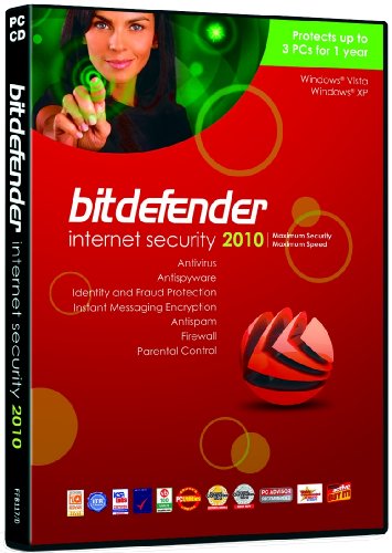 Preisvergleich Produktbild BitDefender Internet Security 2010 1 Year 3 Users (PC CD)