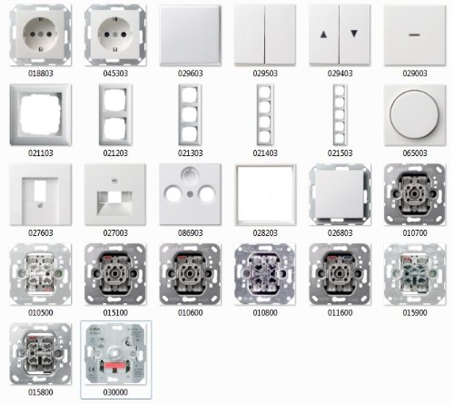 Preisvergleich Produktbild Gira 021229 Abdeckrahmen 2fach E2 Reinweiß