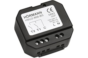 Hörmann Up émetteur hsu2 868 MHz Micro-émetteur – Hsu sans fil encastré pour poussoir – Smart Home