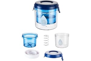 PLGEBR Filtro de yogur, filtro de leche reutilizable, máquina de yogur griego, caja de filtro rápido, filtro de humedad de queso, herramientas de utensilios de cocina