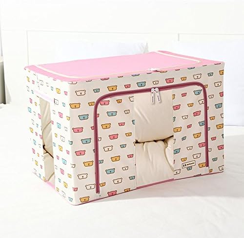 Oxford Cloth Storage Box Non-woven fabric Clothes toys Steel Rack Storage Box Oversized , 002