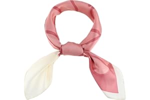 Jeffdad pañuelo de seda de pelo, pañuelo de seda en estilo retro con estampado floral bufanda damas pañuelo de seda damas elegante bufanda bufanda regalo para las mujeres