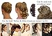New Style Sweet Short Curly Pony Tail Hair Extension (Claw Grip) (Salt And Pepper Mix)
