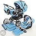Milk Rock Baby Starcruiser Pram & Pushchair Travel System (car seat, raincover, mosquito net, cup holder, changing pad) 29 Turquoise Soccer