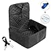 Produktbild Ownmax Hund Sitz, PET Booster Front Reise Auto Hängematte Wasserdicht Nonslip mit Reißverschluss Design, Hund Sicherheit Gürtelclip und Hund Nail Clipper Mahlwerk mit Fellpflege Handschuh enthalten