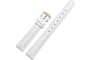 ELEGANTYL 12mm - 20mm Bracelet de montre en cuir véritable Montre pour femme Bracelet de remplacement Accessoires de montre