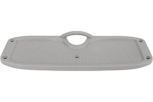 JIAWU Piastra di Poppa, Piastra di Poppa Universale in PVC Leggero, Hardware per Parti di Barche Staffa Motore di Montaggio Fuoribordo per Gommone, Gommone, Kayak, Yacht Marino