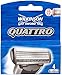Wilkinson Sword Quattro Razor Blades - Pack of 4