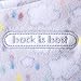 Halo SleepSack Swaddle Fleece (0-3 Months, Rain Drop)