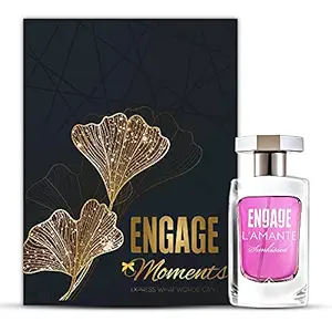 Engage Moments Luxury Perfume Gift Box for Women - Lamante Sunkissed EDT, 100ml