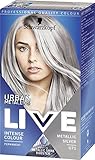 Schwarzkopf Urban Metallics Live Hair Colour, U71 Metallic Silver, Pack of 3