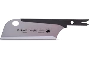 Reservsågblad för Augusta-häckros japansk såg Mini Dozuki 150 mm I Traditionell såg av bandstål C75 för finsnitt I Handsåg me