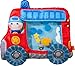 Produktbild HABA 303820 - Wasserspielmatte Feuerwehr | Wasserbefülltes Baby-Spielzeug mit Schwimmelementen, Quietschelement und herausnehmbarer Figur | Ab 6 Monaten