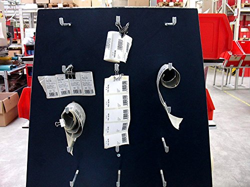 Original Mauly Klemmer 25 mm, Lifehack-Klemmer, Schwarz, Klemmweite 9 mm, 2142590, Karton 12 Stück - 3