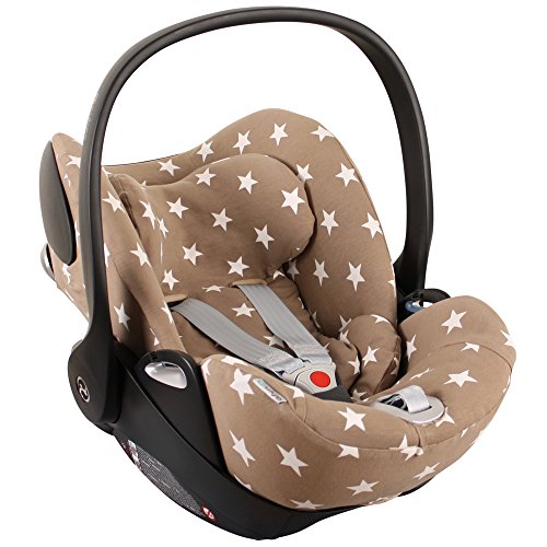 Preisvergleich Produktbild Bezug für Cybex Cloud Q - Ukje - Beige Sterne