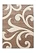 Produktbild for@home Damasko Teppich, 60 x 110 cm, synthetisch, Beige