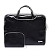 Produktbild Pawaca 15,6 Zoll Dünner Laptop-Hülle-Kasten mit Handgriff, PU Lederner Stoßfest Schützender Aktenkoffer Beutel Laptop Tasche und Aufbewahrungsbeutel für Apple MacBook Pro / Lenove / IPad / Acer / Asus / Dell