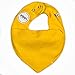 Pippi Triangular Bib for Baby Pack of 3 Yellow/Orange/Red