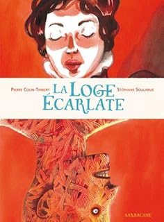 jaquette livre La loge écarlate