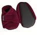 TOZIES Baby Toddler Soft Indoor Play Shoes / Slippers NON SLIP Designed to Stay-on (Sizes 12-18 months) BERRY