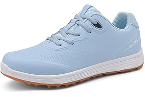 Ybberik Zapatos de Golf Zapatos de Golf Antideslizantes Transpirables Impermeables Al Aire Libre para Hombres y Mujeres