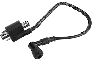 ‎KIMISS KIMISS Motorrad Motorzündspule, 2 Pin Zündspule für CBF125 CBR125 CR125 CR250