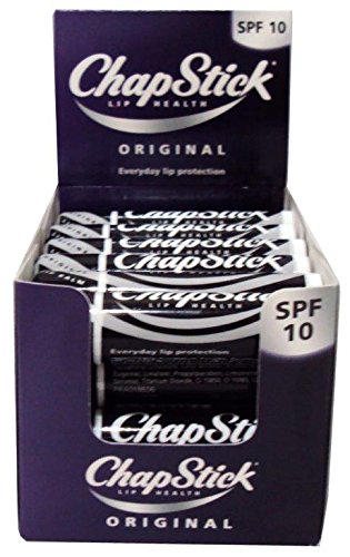 Chapstick Original Lipbalm SPF10 24 Pack