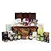 Produktbild Präsentkorb 'Delicious Treats' in einer Vintage Stil Holz Truhe mit 40 Gourmet Lebensmitteln - Das Ideale Geschenk zum Geburtstag, Hochzeit, Verlobung, Ruhestand, Valentinstag, Muttertag, Vatertag