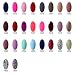 CLAVUZ Silver Glitter Gel Nail Polish Soak Off UV LED Nail Lacquer Professional Salon Nail Art 8ml