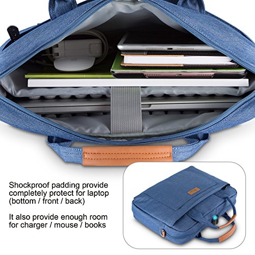 E-Tree 15-15 6 Zoll Laptoptasche Aktentaschen Handtasche Tragetasche Schulter Tasche Notebooktasche Laptop Sleeve Laptop H  lle f  r bis zu 15-15 6 Zo
