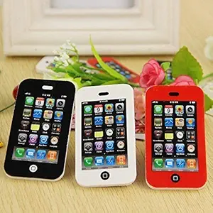 Aatira Non-Toxic Rubber Pencil Erasers Mobile Phone Design for Kids Birthday Party and Return Gift for Boys and Girls