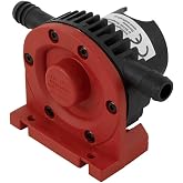 Wolfcraft 2202000 Matkap Pompası/Kendiliğinden Emilen Su Pompası, Kırmızı