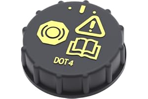 DEFRESIT Ford Focus Mondeo Brake Fluid Reservoir Cover - Anti Spill Cap Matching 6M512162AA