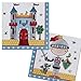 Produktbild Servietten der kleine Ritter mit Drachen Rachel Ellen Design bunt