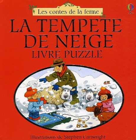 La tempête de neige : Livre puzzle