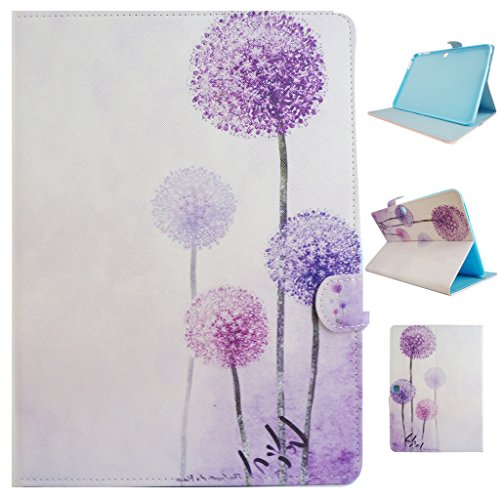Für Samsung Galaxy Tab 4 10.1 inch SM-T530/T531/T535 Hülle, Grandoin(TM) Retro Leder Foliant Buch-Stil-Art-stehender stoßabfangende Hülle, ausgezeichnete Qualität hübsche bunte elegante Muster-erstklassiges PU-Verschluss Design exakte vollkommend schützende Schnapphülle, passend Für Samsung Galaxy Tab 4 10.1 inch SM-T530/T531/T535 mit Ständer-Funktion - 4