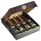 Box de Cata' que contiene 4 variedades de aceites de oliva virgen extra monovarietales: